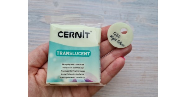 Cernit Polymer Clay Translucent Range 56g Block TRANSLUCENT (005) – Little  Craft House