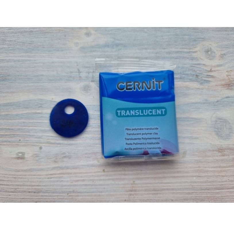 Cernit Translucent - Blue Turquoise 56g