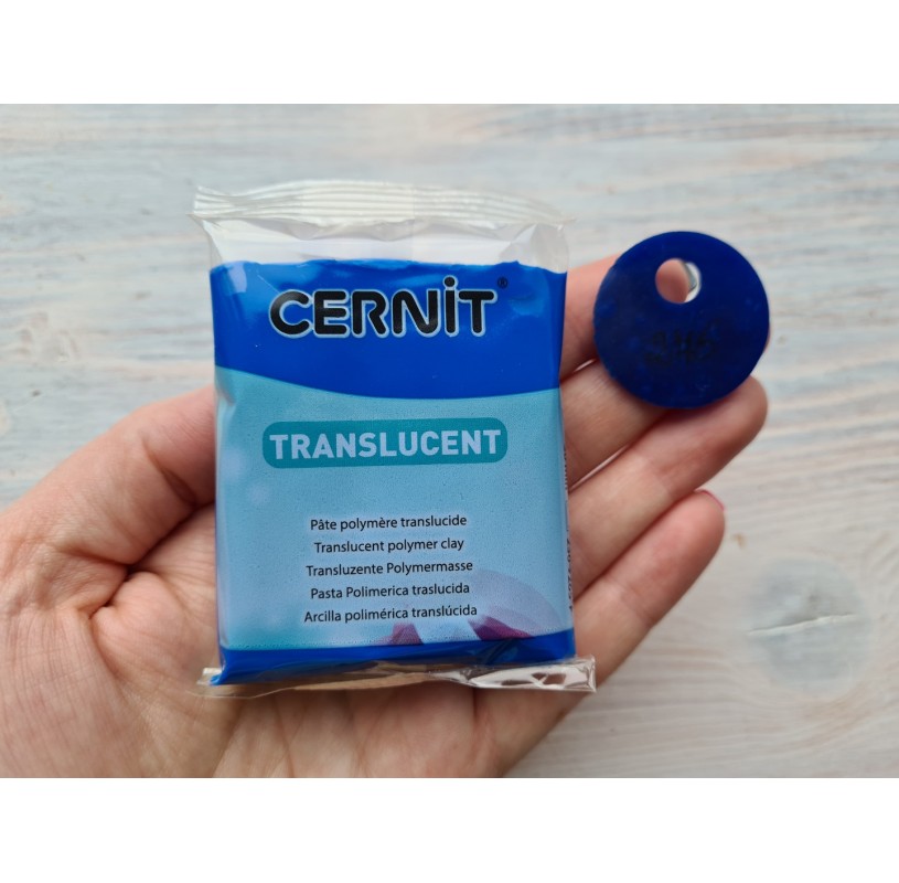 Cernit Translucent Polymer Clay - Glitter Silver 2oz (56g) block – Cool  Tools