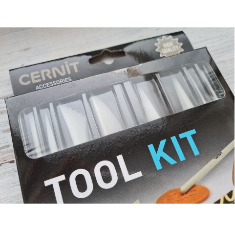 Cernit tool kit, 8 pcs.