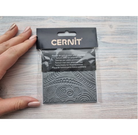 Cernit texture plate for polymer clay, Freestyle, 9*9 cm