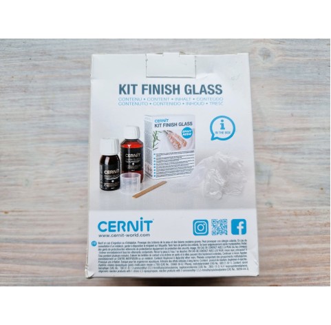 Cernit, Two-component finish varnish, 120 ml, 60 ml