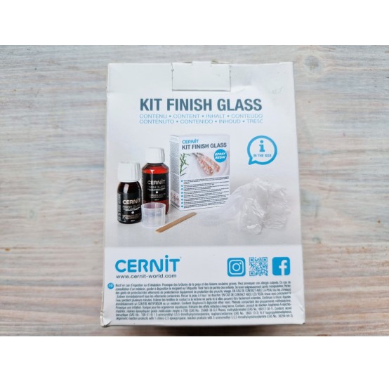 Cernit, Two-component finish varnish, 120 ml, 60 ml