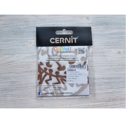 Cernit texture plate for polymer clay, Harmony, 9*9 cm