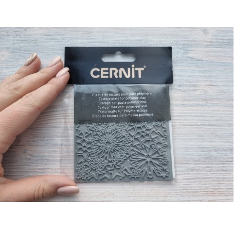 Cernit texture plate for polymer clay, Constellation, 9*9 cm