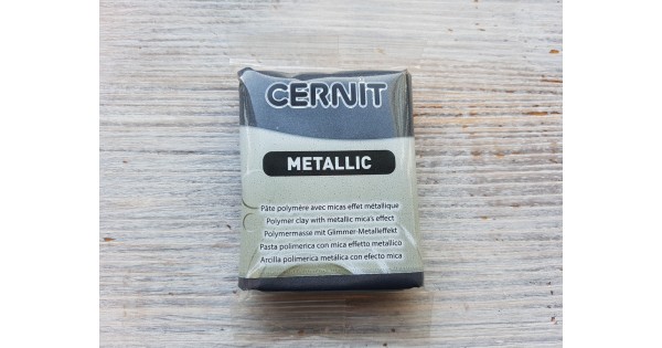 Cernit - Metallic, Pasta polimerica con mica effetto metallico