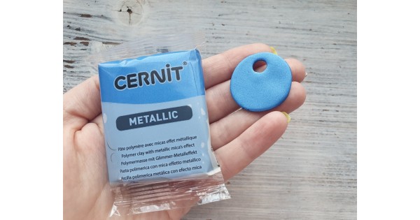 Cernit Translucent Polymer Clay - Turquoise Blue 2oz (56g) block – Cool  Tools