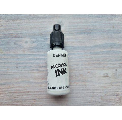 Cernit Alcohol Ink, Nr. 010, White, 20 ml