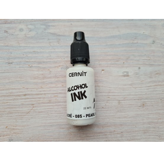 Cernit Alcohol Ink, Nr. 085, Pearl white, 20 ml