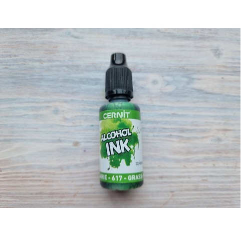 Cernit Alcohol Ink, Nr. 617, Grass green, 20 ml