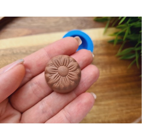 Silicone mold, Chocolate, style 67, ~ Ø 2.7 cm, H:1.3 cm