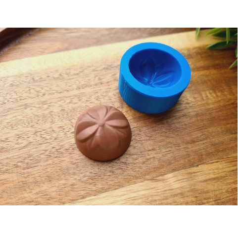 Silicone mold, Chocolate, style 68, ~ Ø 3.1 cm, H:1.4 cm