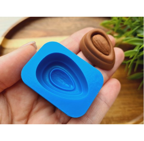 Silicone mold, Chocolate, style 69, ~ 2.4*3.3 cm, H:1.3 cm