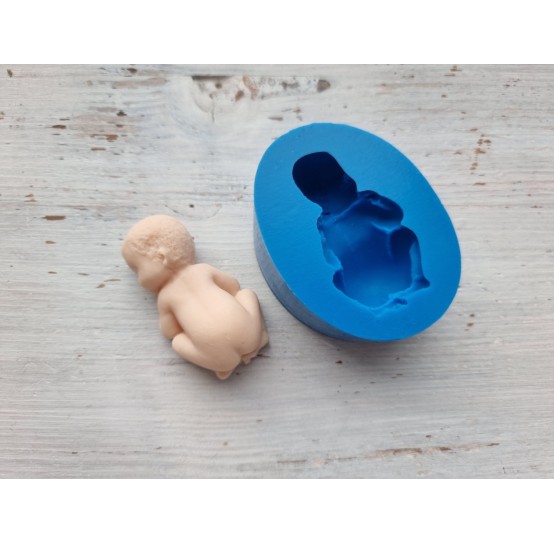 Silicone mold, Baby, 2D, ~ 5.8 cm