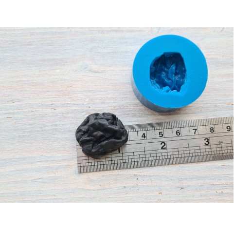 Silicone mold, Dried prune 2, 2D, ~ 2.5*3 cm