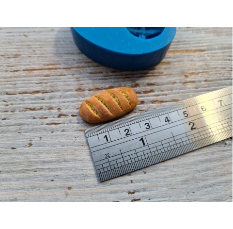 Silicone mold, Mini bread, 2 pcs., ~ Ø 2.2 cm, ~ 1.5-2.9 cm