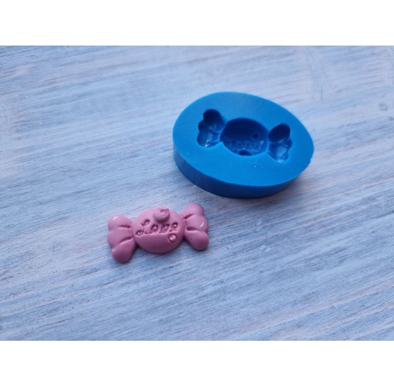 Silicone mold, Candy with ribbon, "L", ~ 3 cm