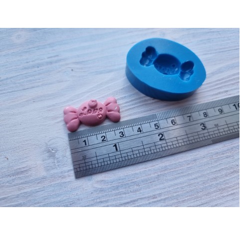 Silicone mold, Candy with ribbon, "L", ~ 3 cm