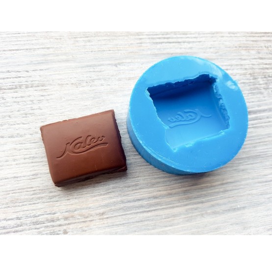 Silicone mold, Chocolate piece 18, ~ 2.2*3.2 cm, ~ H:0.9 cm