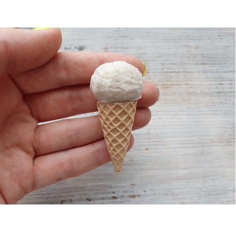 Silicone mold, Ice cream, medium, ~ Ø 2.5 cm, ~ H: 1.4 cm