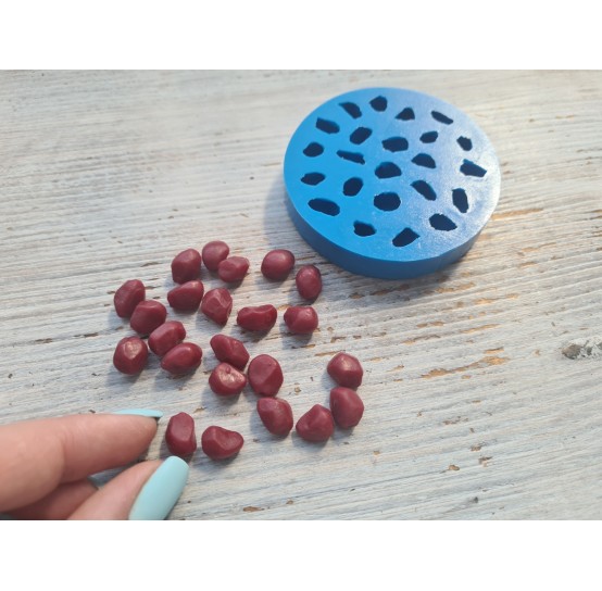 Silicone mold, Pomegranate, 17 pcs., ~ 0.7-1 cm