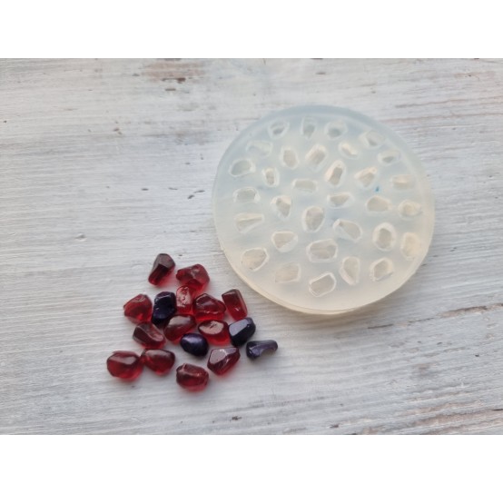 Silicone mold, Pomegranate, 32 pcs., ~ 0.7-1 cm