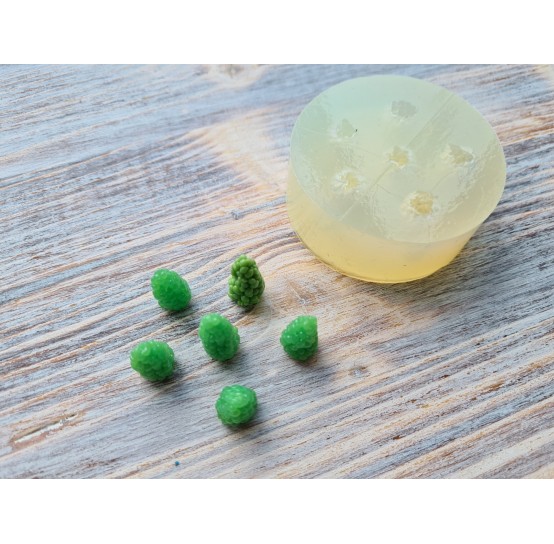 Silicone mold, bunches of grapes, 6 psc., ~ 2 cm