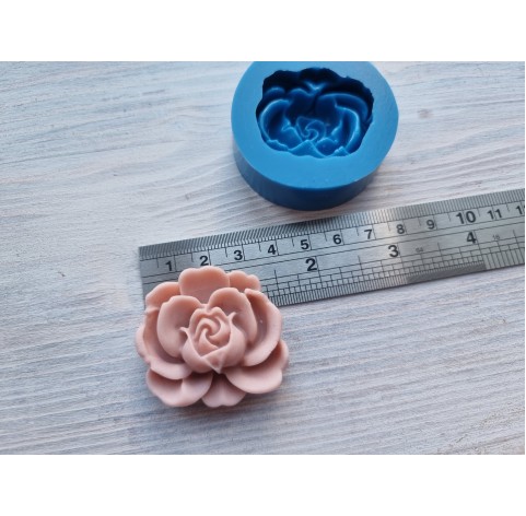 Silicone mold, Rose, large, ~ Ø 4.5 cm