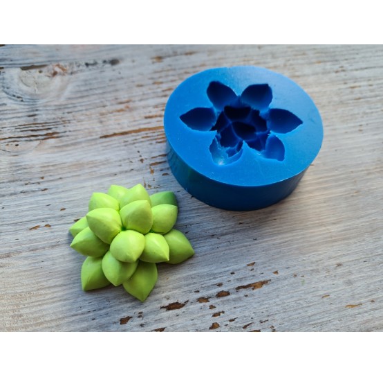 Silicone mold, Succulent 4, ~ Ø 5 cm