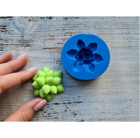 Silicone mold, Succulent 4, ~ Ø 5 cm