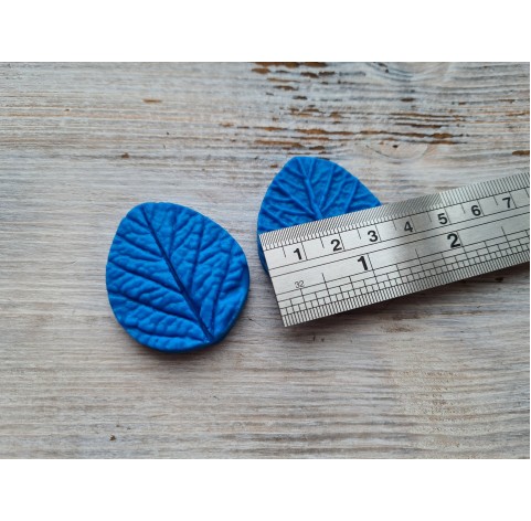 Silicone veiner, Leaf 2, (mold size) ~ 3.5*4.2 cm