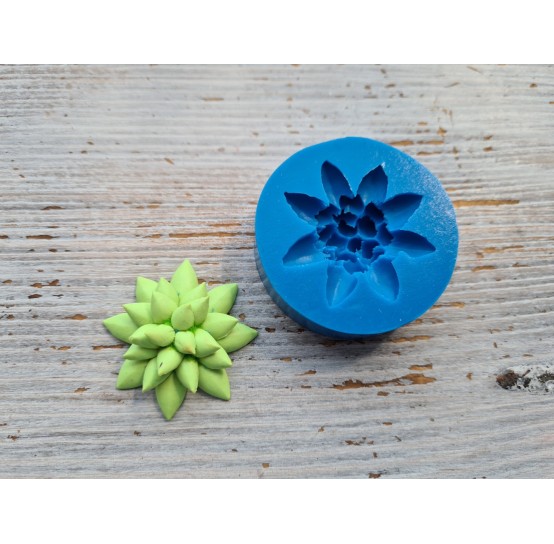 Silicone mold, Succulent 5, ~ Ø 4.5 cm