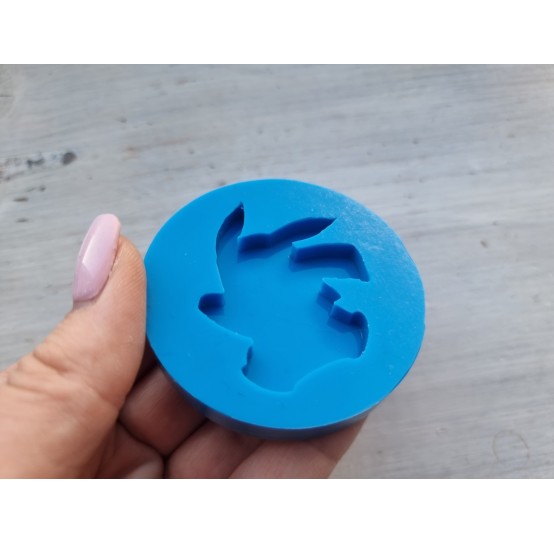 Silicone molds for epoxy, pikachu, small, ~ 3.7*4.2 cm
