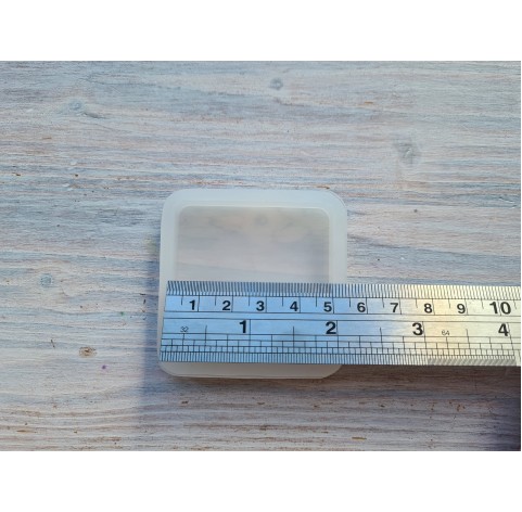 Silicone mold No. 2, square, ~ Ø 5 cm