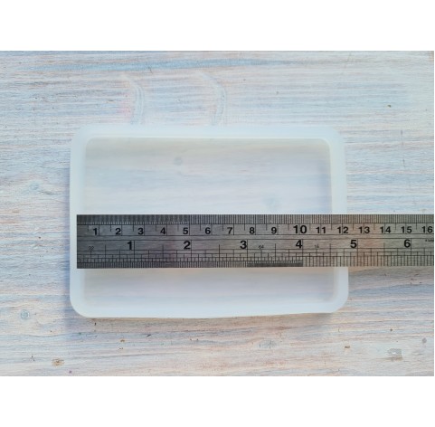 Silicone mold No. 7, rectangle, ~ Ø 11.5*8 cm