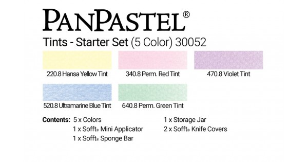  PanPastel 30052 Ultra Soft Artist Pastel Starter Set