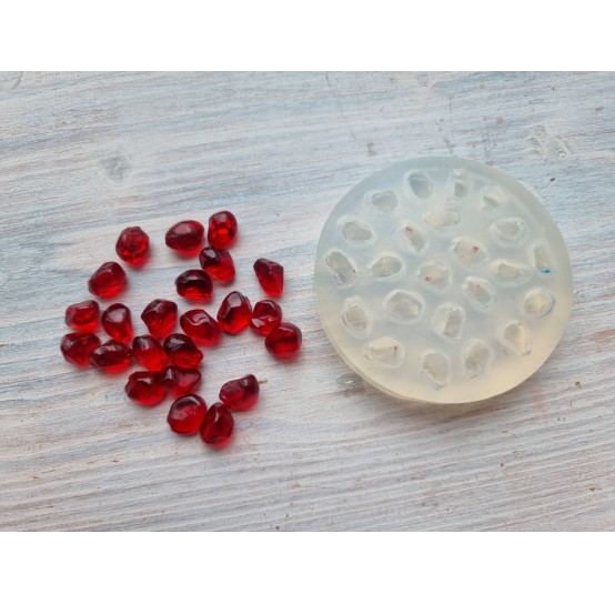 Silicone mold, Pomegranate, 23 pcs., ~ 0.7-1 cm