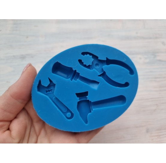 Silicone mold, Tools, 4 pcs., ~ 4.5-5 cm