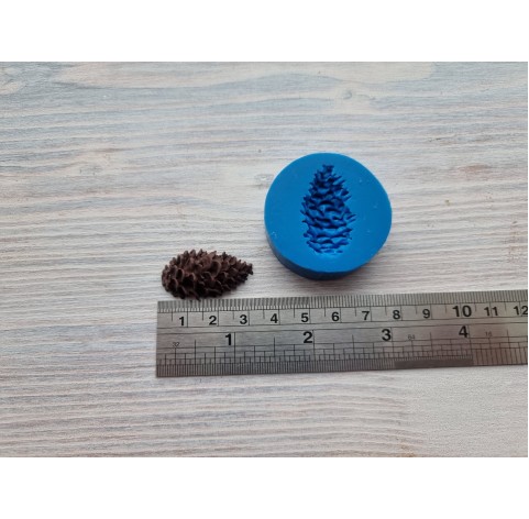 Silicone mold, Pine cone, ~ 1.6*3.2 cm
