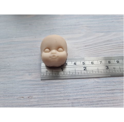 Silicone mold, Doll face 7, ~ 3 * 4 cm