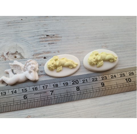 Silicone mold, angels, 7 pcs., ~ 2.3-4 cm
