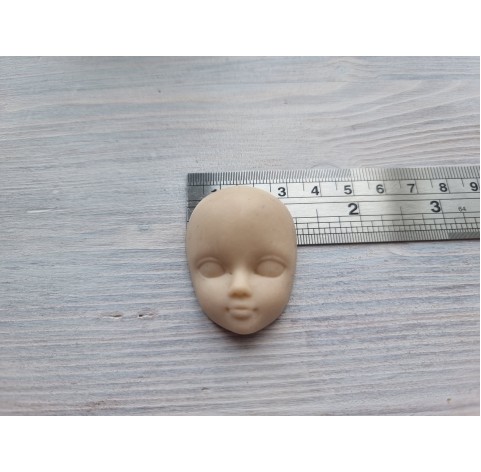 Silicone mold, Doll face 8 ~ 4.3*3.2 cm