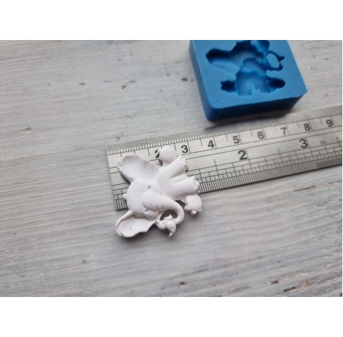 Silicone mold, Elephant, ~ 3.1-3.5 cm