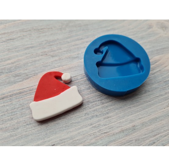 Silicone mold, Christmas hat, ~ 2.9 * 2.8 cm