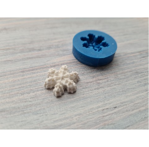 Silicone mold, Snowflake, style 1, small, ~ 2 cm