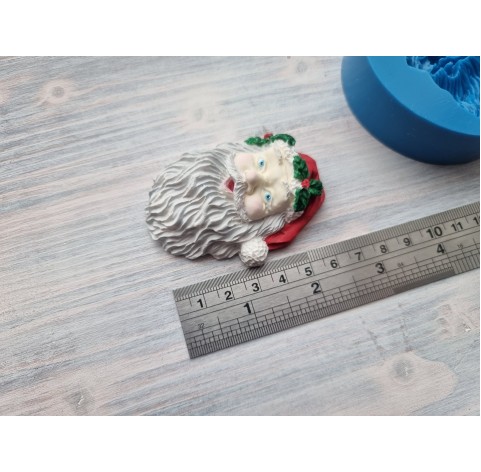 Silicone mold, Santa Claus, medium, ~ 5 * 7 cm