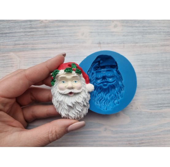 Silicone mold, Santa Claus, medium, ~ 5 * 7 cm
