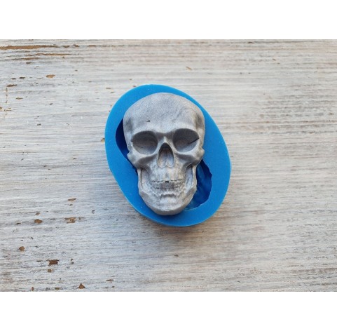Silicone mold, Skull, medium, ~ 2*4.5 cm