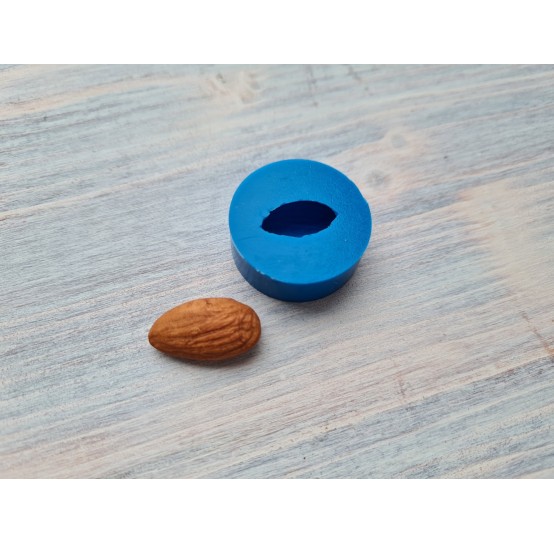 Silicone mold, Almonds, 1 pcs., ~ 1.1*2.2 cm