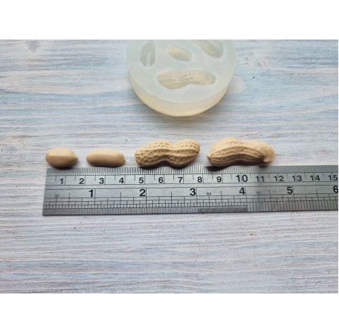 Silicone mold, Peanuts, ~ 1.1-3.6 cm